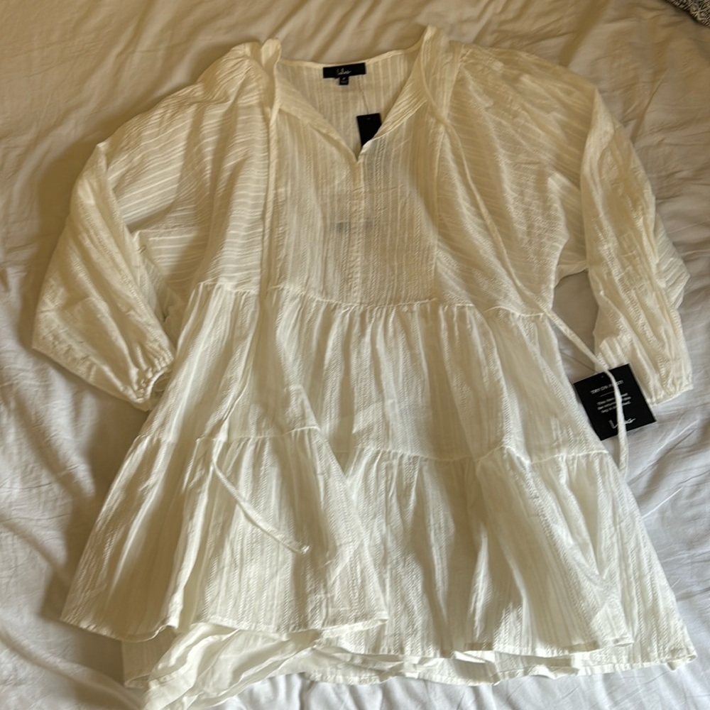 White Lulus dress